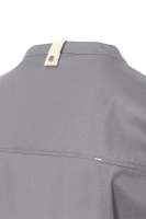 Karlowsky Kurzarm Kochjacke green-generation, Herren platingrau
