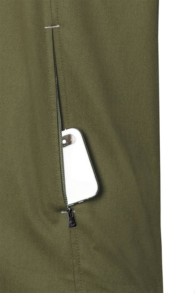 Karlowsky Kurzarm Kochjacke green-generation, Herren moosgrün