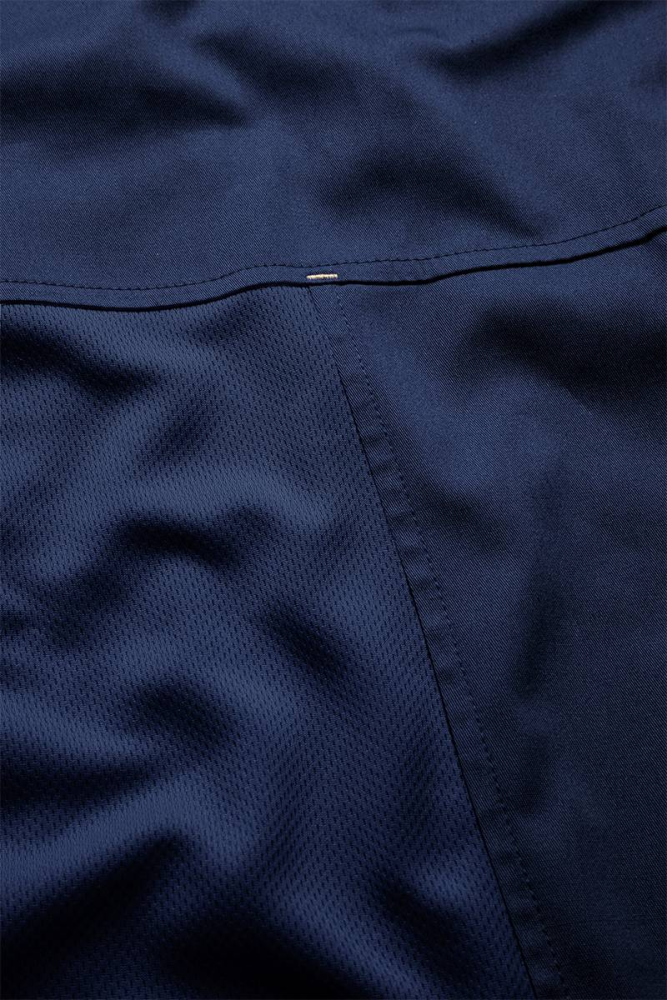 Karlowsky Kurzarm Kochjacke green-generation, Herren stahlblau