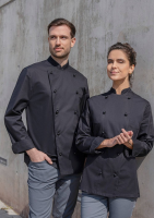 Karlowsky Kochjacke Thomas, schwarz, 42