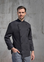 Karlowsky Kochjacke Thomas, schwarz, 42