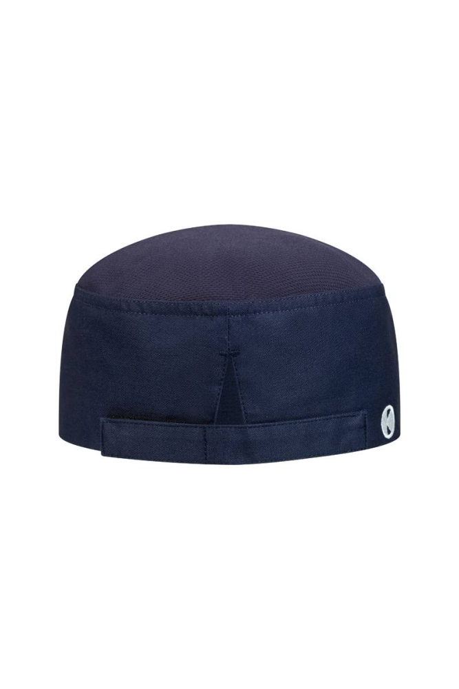 Karlowsky Kochmütze Beanie mit atmungsaktivem Netzeinsatz