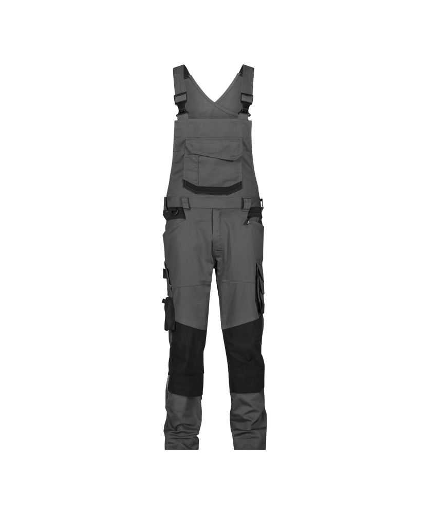 Dassy ® Tronix Next, Stretch-Arbeitslatzhose mit Kniepolstertaschen, Anthrazitgrau/schwarz, Minus, 53
