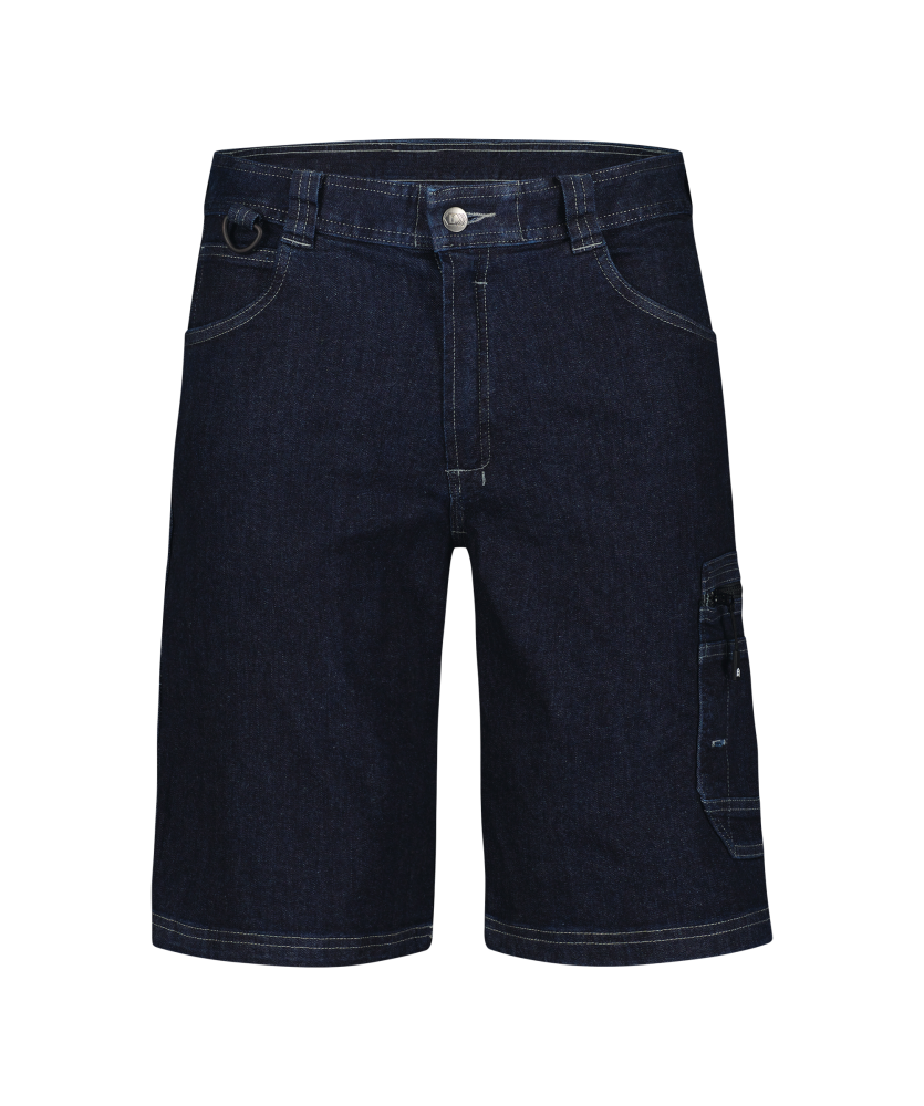 Dassy ® Tokyo, Jeans-Arbeitsshorts mit Stretch, Dunkel jeansblau, 44