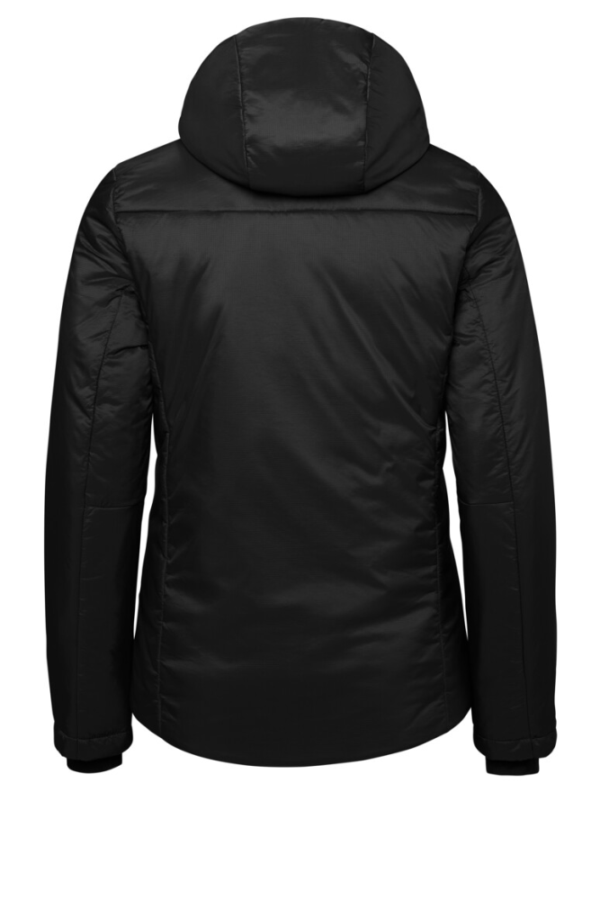 HAKRO Damen Kapuzen-Thermo-Loftjacke, schwarz, S