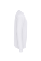HAKRO Label-Free Sweatshirt Heavy MIKRALINAR® ECO, weiss, 2XS
