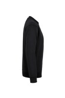 HAKRO Label-Free Sweatshirt Heavy MIKRALINAR® ECO, schwarz, S