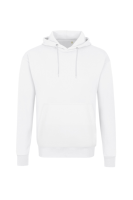 HAKRO Label-Free Kapuzen-Sweat Heavy MIKRALINAR® ECO, weiss, 2XS