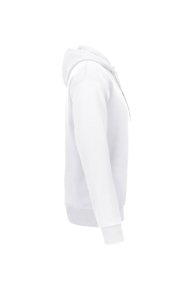 HAKRO Label-Free Kapuzen-Sweat Heavy MIKRALINAR® ECO, weiss, 2XS