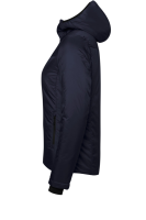 HAKRO Damen Kapuzen-Thermo-Loftjacke, tinte, M