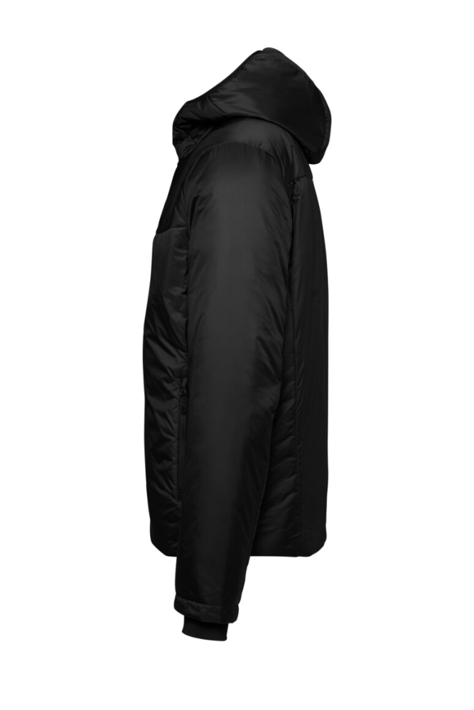 HAKRO Kapuzen-Thermo-Loftjacke, schwarz, 2XL