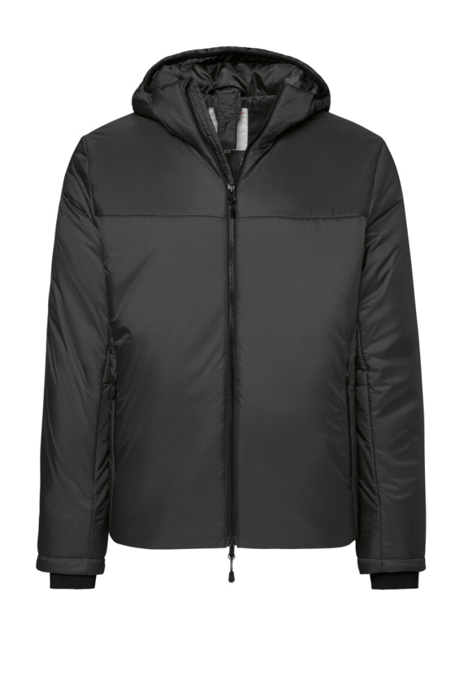 HAKRO Kapuzen-Thermo-Loftjacke, karbongrau, S