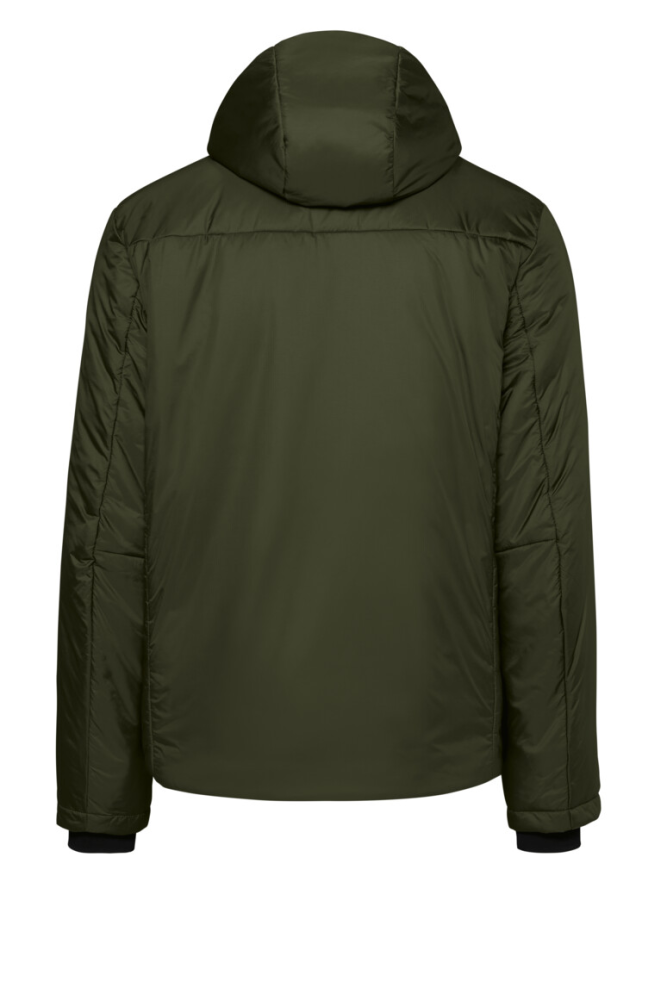 HAKRO Kapuzen-Thermo-Loftjacke, olive, S