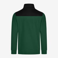 FHB ROB Zip-Sweatshirt, grün-schwarz, Gr. 3XL