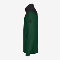 FHB ROB Zip-Sweatshirt, grün-schwarz, Gr. 3XL