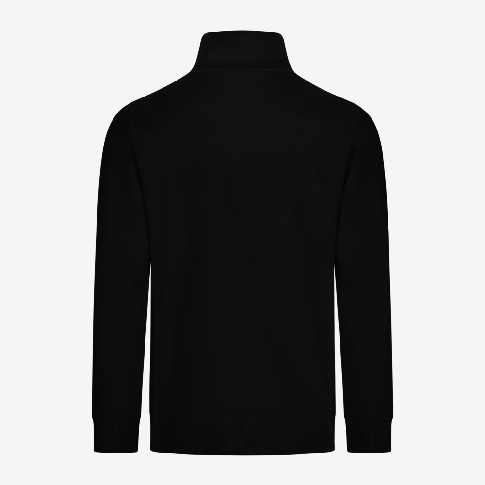 FHB ROB Zip-Sweatshirt, schwarz, Gr. L