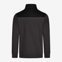FHB ROB Zip-Sweatshirt, anthrazit-schwarz, Gr. 3XL