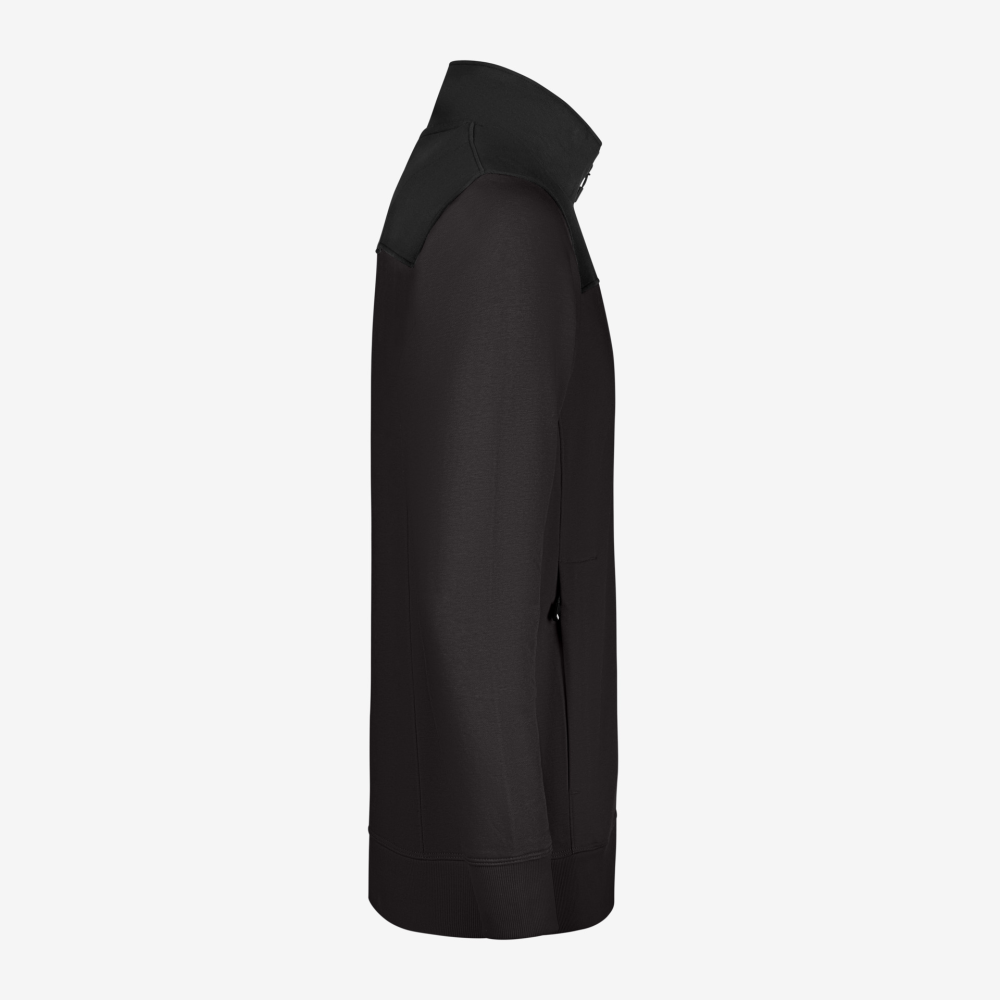 FHB ROB Zip-Sweatshirt, anthrazit-schwarz, Gr. 3XL
