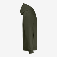 FHB QUENTIN Hoodie Jacke, oliv, Gr. 5XL