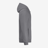 FHB QUENTIN Hoodie Jacke, grau, Gr. 4XL