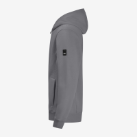 FHB QUENTIN Hoodie Jacke, grau, Gr. 4XL