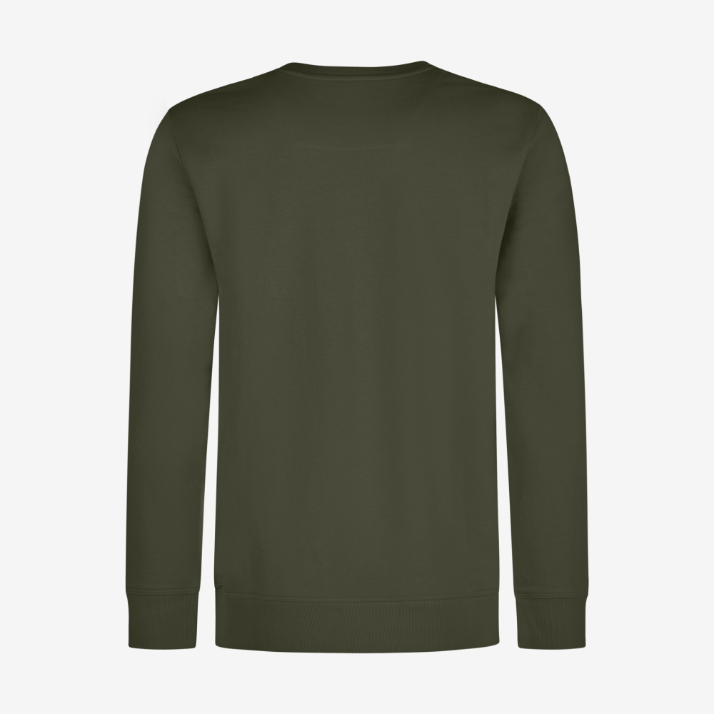 FHB PIET Sweatshirt, oliv, Gr. S