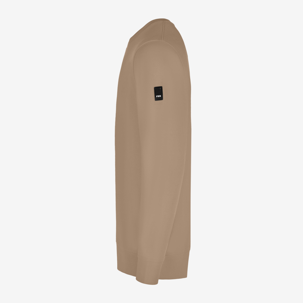 FHB PIET Sweatshirt, beige, Gr. 2XL