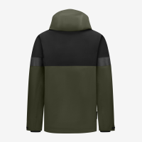 FHB LUCA Regenjacke, oliv-schwarz, Gr. S