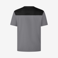 FHB KNUT T-Shirt Herren, grau-schwarz, Gr. L