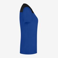 FHB KIRA T-Shirt Damen, royalblau-schwarz, Gr. 3XL