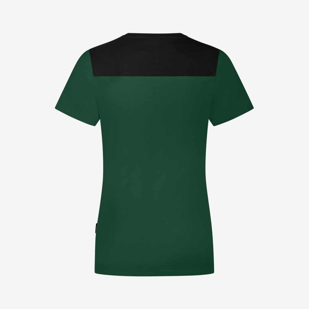 FHB KIRA T-Shirt Damen, grün-schwarz, Gr. XL