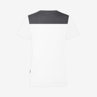 FHB KIRA T-Shirt Damen, weiss-anthrazit, Gr. XS