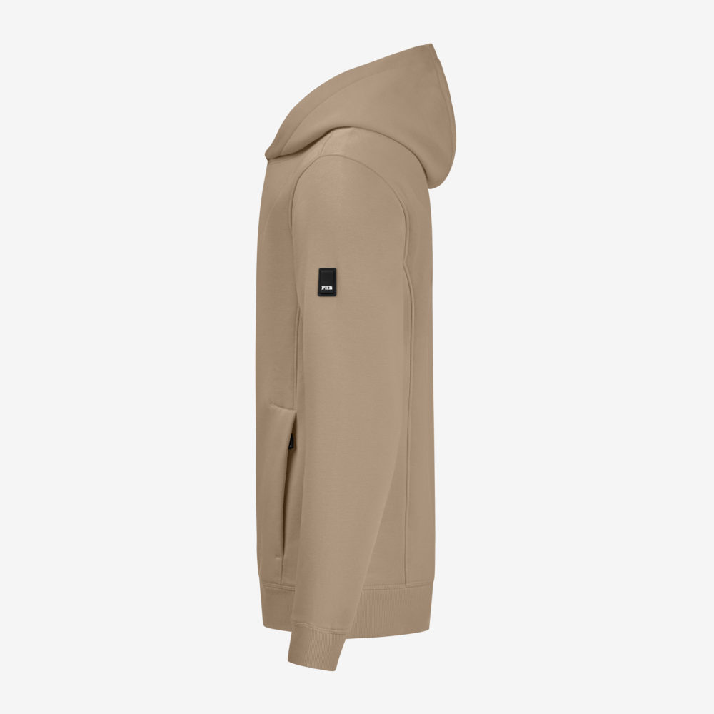 FHB BENNET Hoodie, beige, Gr. XL