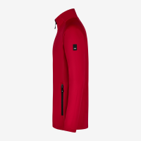 FHB KUNO Fleece-Jacke, rot, Gr. XL