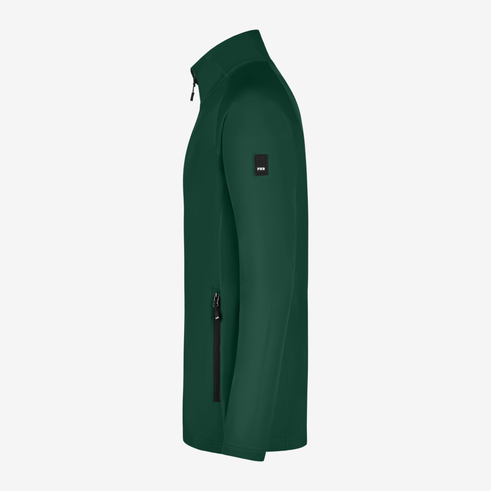 FHB KUNO Fleece-Jacke, grün, Gr. S