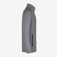 FHB KUNO Fleece-Jacke, grau, Gr. M