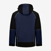 FHB WALTER Softshelljacke, marine-schwarz, Gr. 4XL