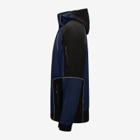 FHB WALTER Softshelljacke, marine-schwarz, Gr. 4XL