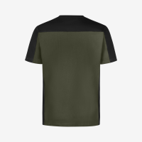 FHB MARC T-Shirt zweifarbig, oliv-schwarz, Gr. XL
