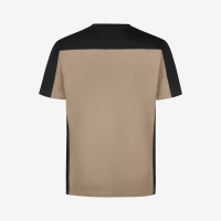 FHB MARC T-Shirt zweifarbig, beige-schwarz, Gr. 5XL