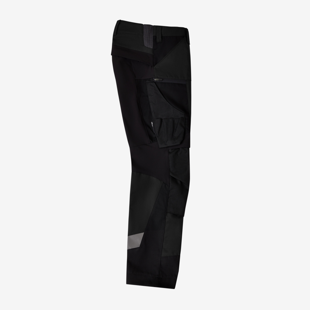 FHB LEO Arbeitshose elastisch, schwarz, Gr. 102