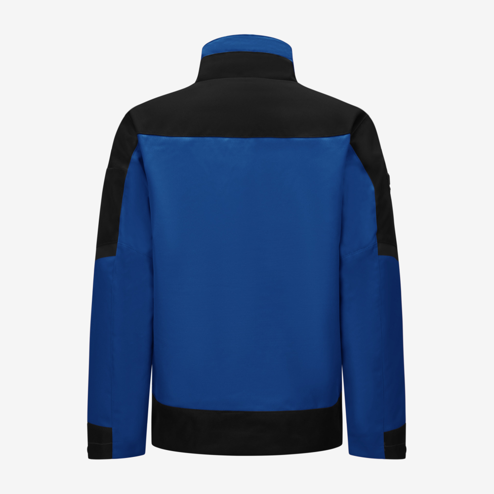 FHB LARS Arbeitsjacke, royalblau-schwarz, Gr. 4XL