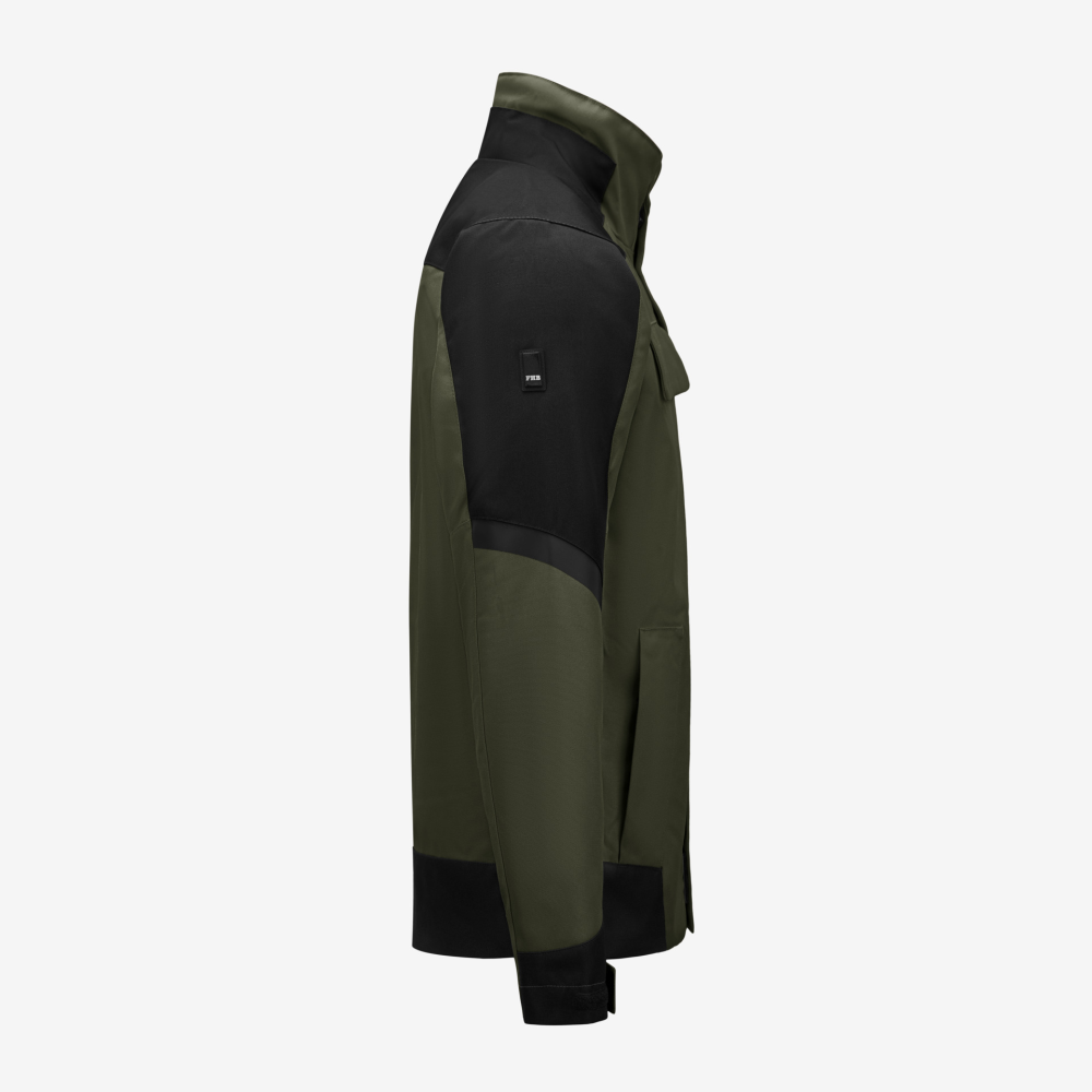 FHB LARS Arbeitsjacke, oliv-schwarz, Gr. XL
