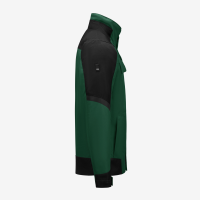 FHB LARS Arbeitsjacke, grün-schwarz, Gr. XS