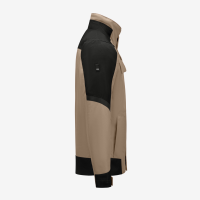 FHB LARS Arbeitsjacke, beige-schwarz, Gr. 5XL