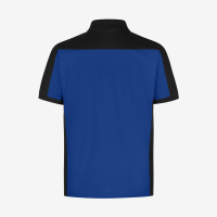 FHB KONRAD Polo-Shirt, royalblau-schwarz, Gr. 5XL
