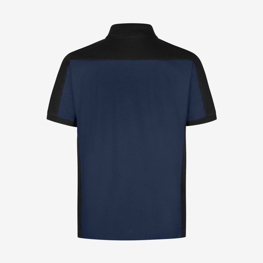 FHB KONRAD Polo-Shirt, marine-schwarz, Gr. S
