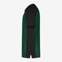 FHB KONRAD Polo-Shirt, grün-schwarz, Gr. 2XL