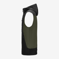 FHB JUSTUS Softshellweste, oliv-schwarz, Gr. 5XL