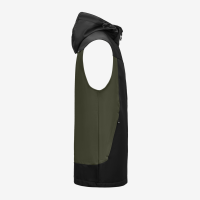 FHB JUSTUS Softshellweste, oliv-schwarz, Gr. 5XL